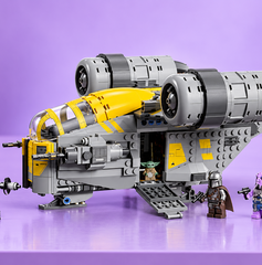 Copertina di LEGO Star Wars Razor Crest al minimo di 104,99€ con Mando, Grogu e Zeb