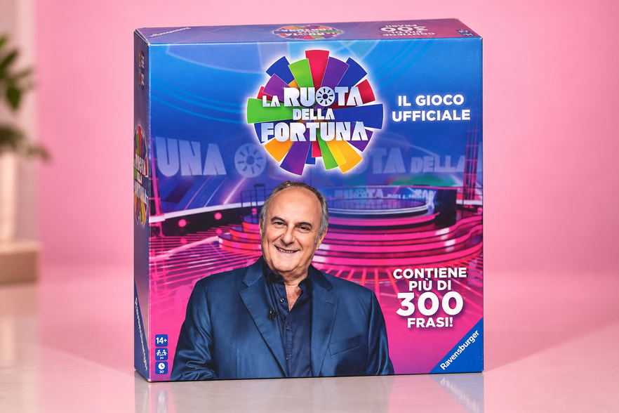 La Ruota della Fortuna Ravensburger, serata quiz tra amici a 30,90€
