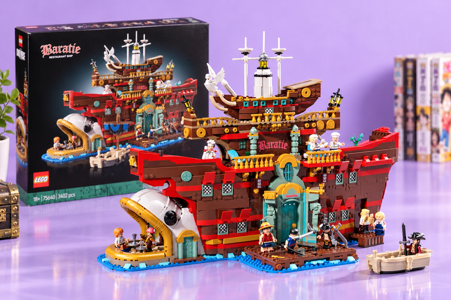 LEGO ONE PIECE Baratie, 10 personaggi e interni da esplorare a 222,49€