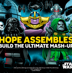 Copertina di LEGO Ideas: Star Wars e Marvel insieme nella prima sfida per le creazioni dei fan