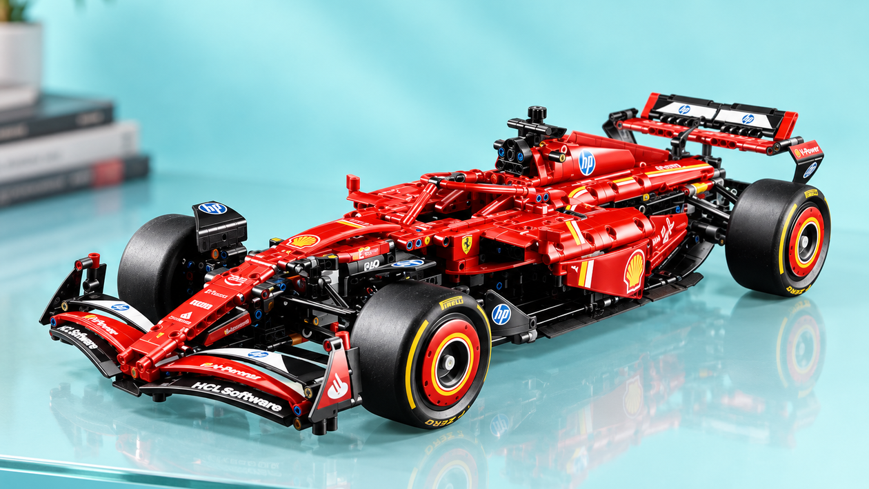 Immagine di 69€ in meno sulla LEGO Technic Ferrari SF-24, una F1 da esporre in scala 1:8