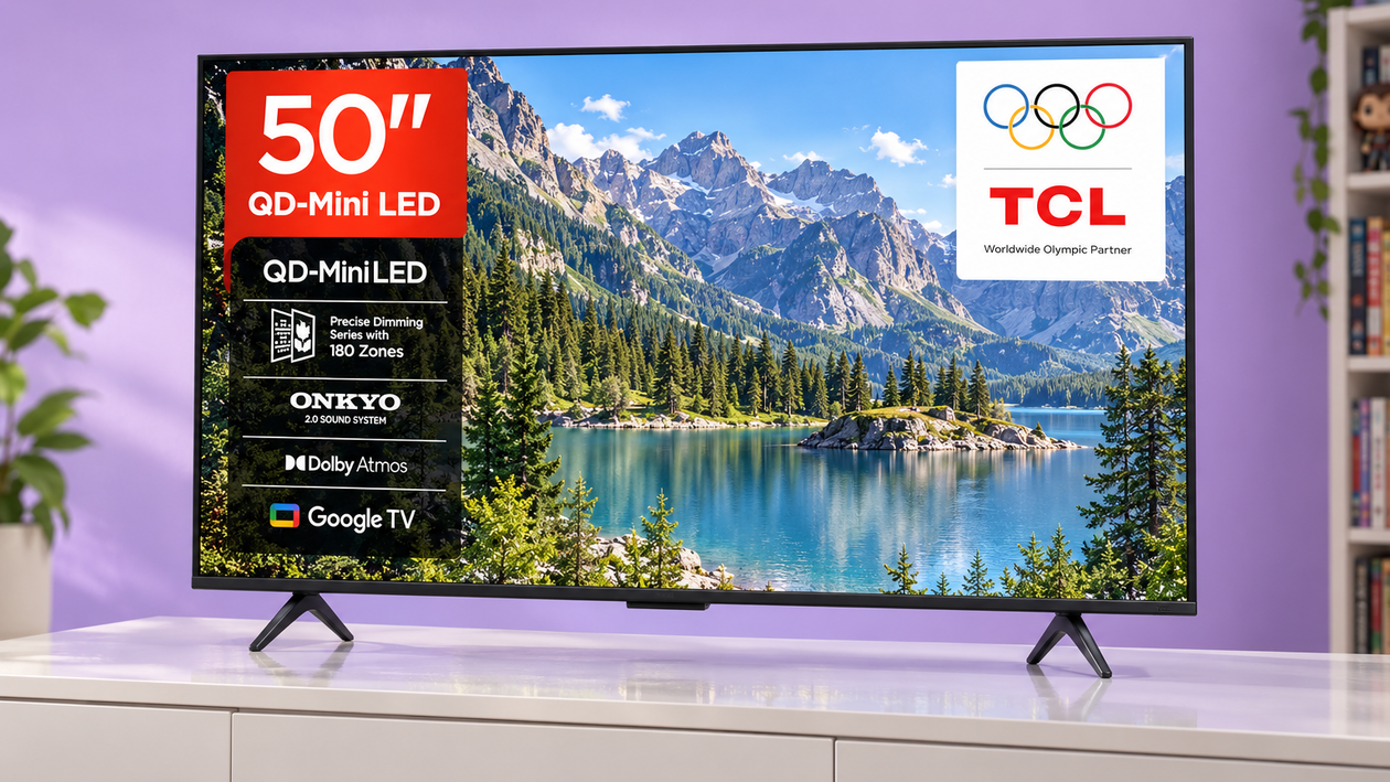 Immagine di TCL QD-Mini LED 50", film e serie in 4K sotto i 400€
