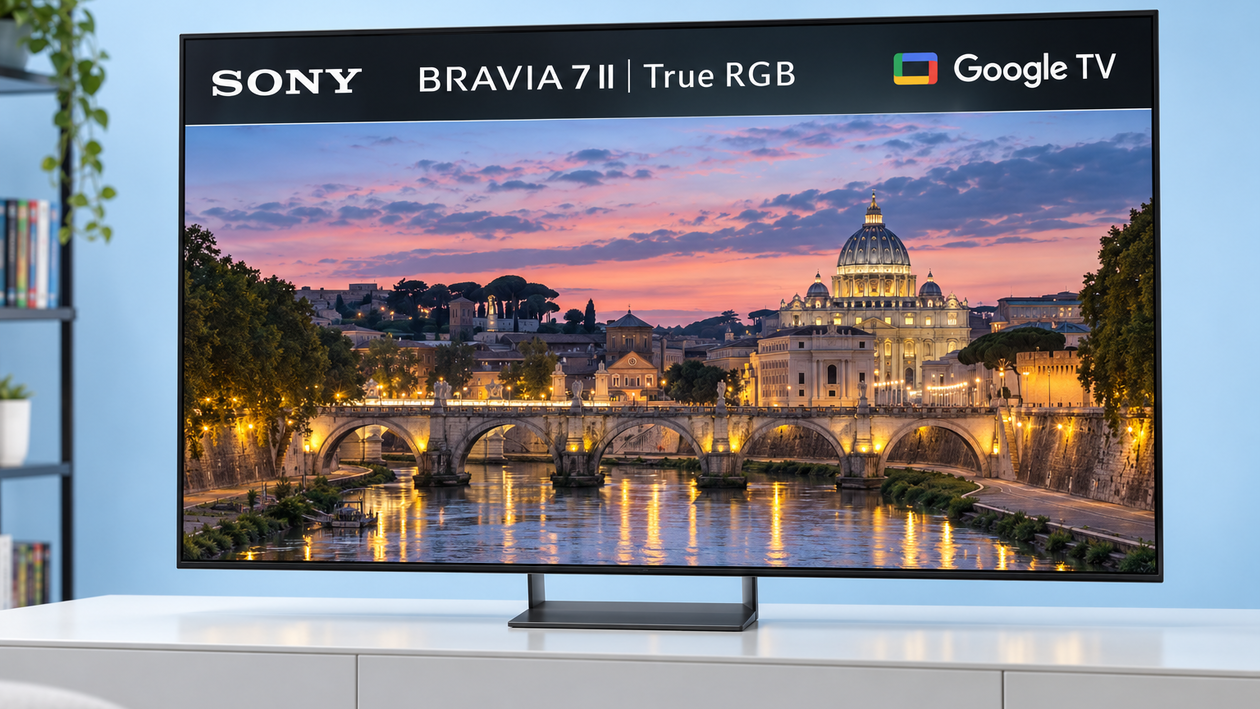 Immagine di Sony BRAVIA 7 II, 200€ in meno per film e serie con colori True RGB