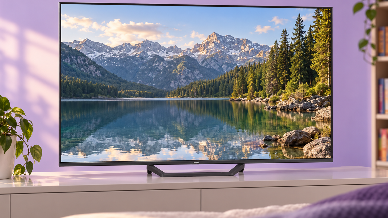 Immagine di Smart TV QLED Haier da 43" a 269,99€, più colore per film e serie