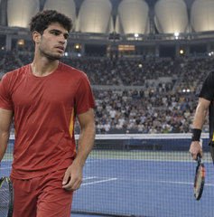 Copertina di Dove vedere Bergs–Alcaraz oggi, 12 ottobre: orario, TV e streaming del Masters 1000 di Shanghai