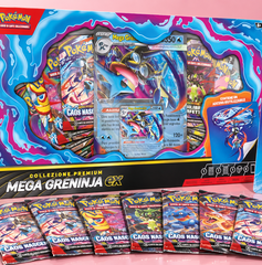 Copertina di Pokémon Mega Greninja-ex sotto i 40€ per chi apre buste e colleziona