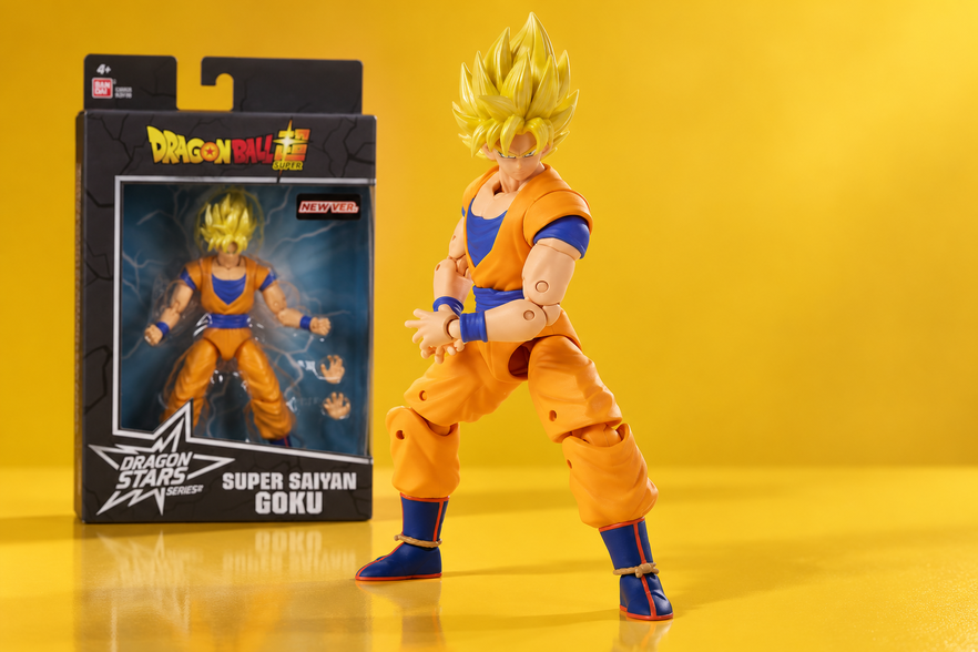Goku Super Saiyan di Bandai a 23,30€: la posa la scegli tu