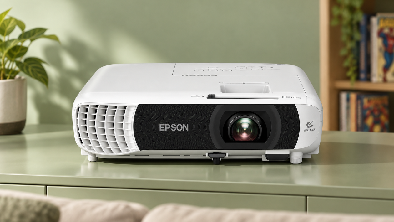 Immagine di Il proiettore Epson costa 549,90€ e porta i film fino a 320 pollici