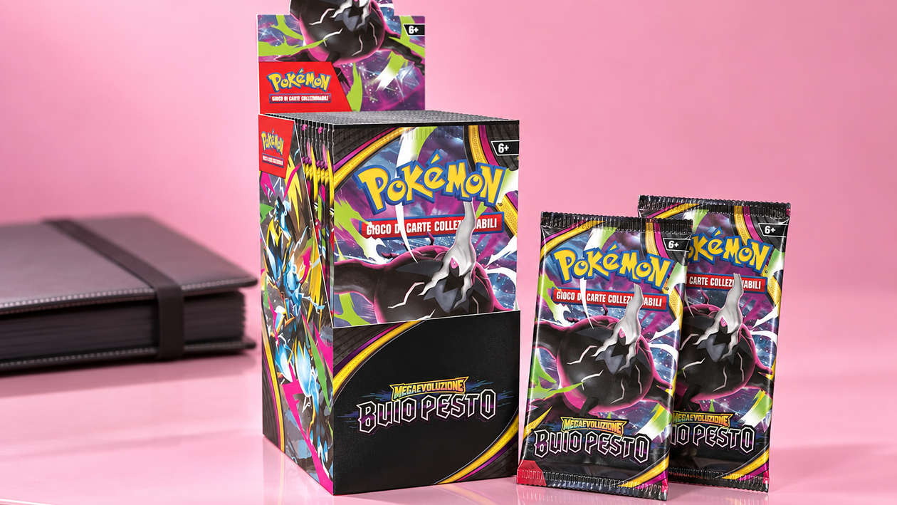 Immagine di Pokémon Buio Pesto sotto i 100€, 18 buste in italiano per la tua raccolta