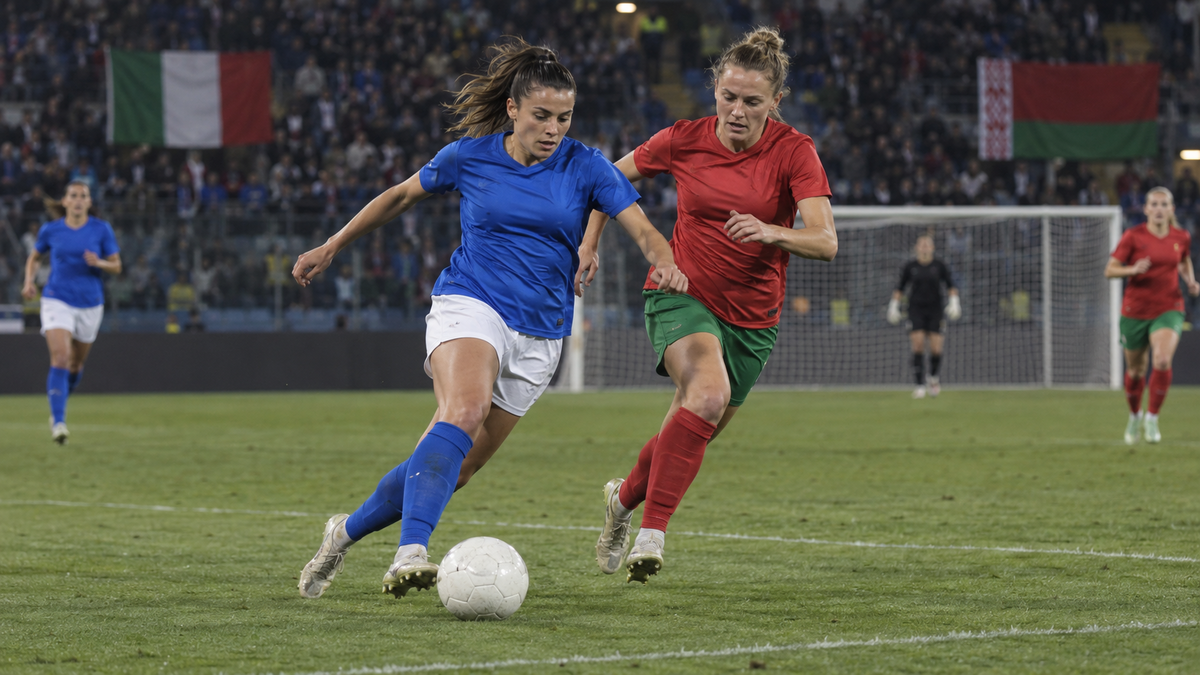 Immagine di Dove vedere Italia–Bielorussia oggi: orario, TV e streaming del ritorno playoff Mondiali femminili 2027