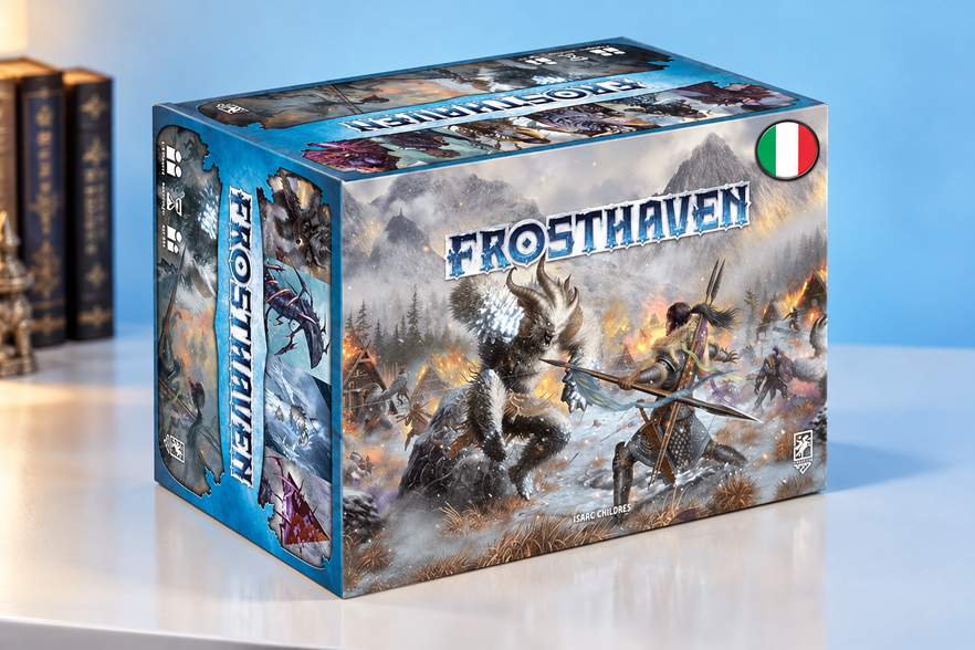Asmodee Frosthaven a 200,11€: una campagna fantasy per chi ama le sfide
