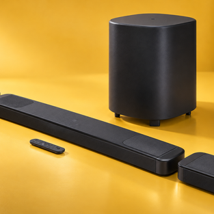 JBL Bar 1000 MK2, stacchi gli speaker e porti il surround dietro al divano