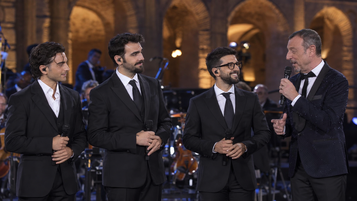 Immagine di Dove vedere Il Volo – Uno per Tutti con Amadeus stasera: orario, canale e streaming