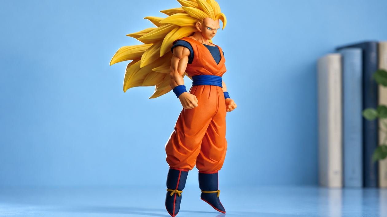 Immagine di Dragon Ball Z, Goku Super Saiyan 3 Masterlise da 120€ a 97,99€: da esporre