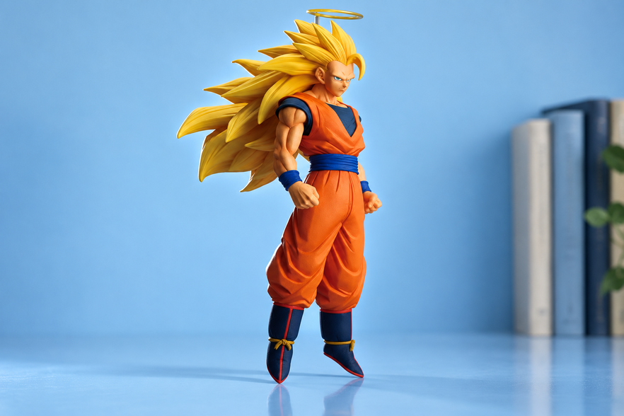 Dragon Ball Z, Goku Super Saiyan 3 Masterlise da 120€ a 97,99€: da esporre
