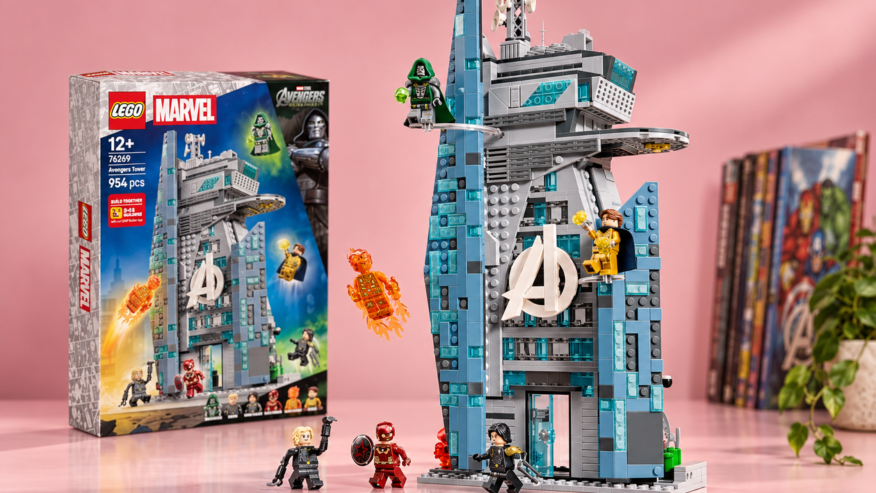 Immagine di Costruisci la Torre degli Avengers con LEGO Marvel Doomsday, ora a 103,24€