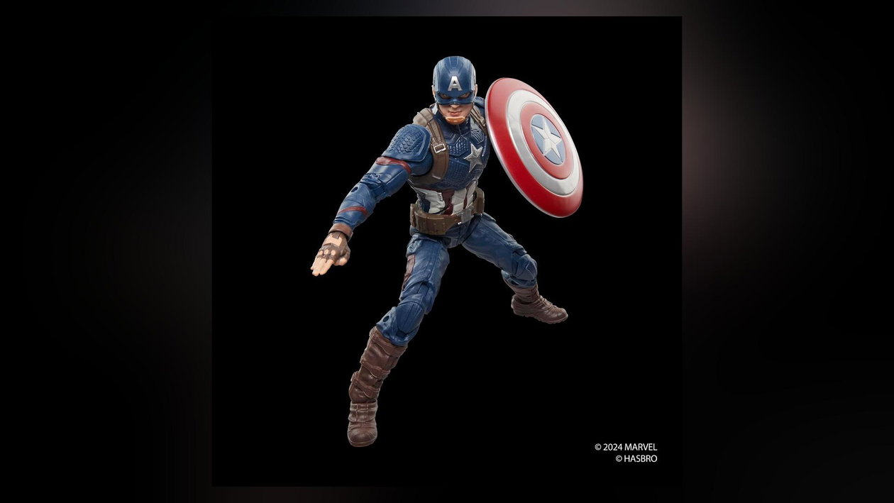 Immagine di Captain America Marvel Legends porta Endgame in collezione a 29,99€