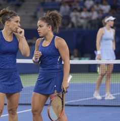 Copertina di Dove vedere Errani/Paolini-Danilina/Zhang oggi: orario, TV e streaming dei quarti di doppio WTA Wuhan