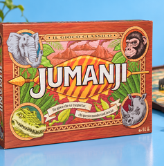 Copertina di Jumanji di Spin Master a 19,85€, 100 carte per sfidare la giungla