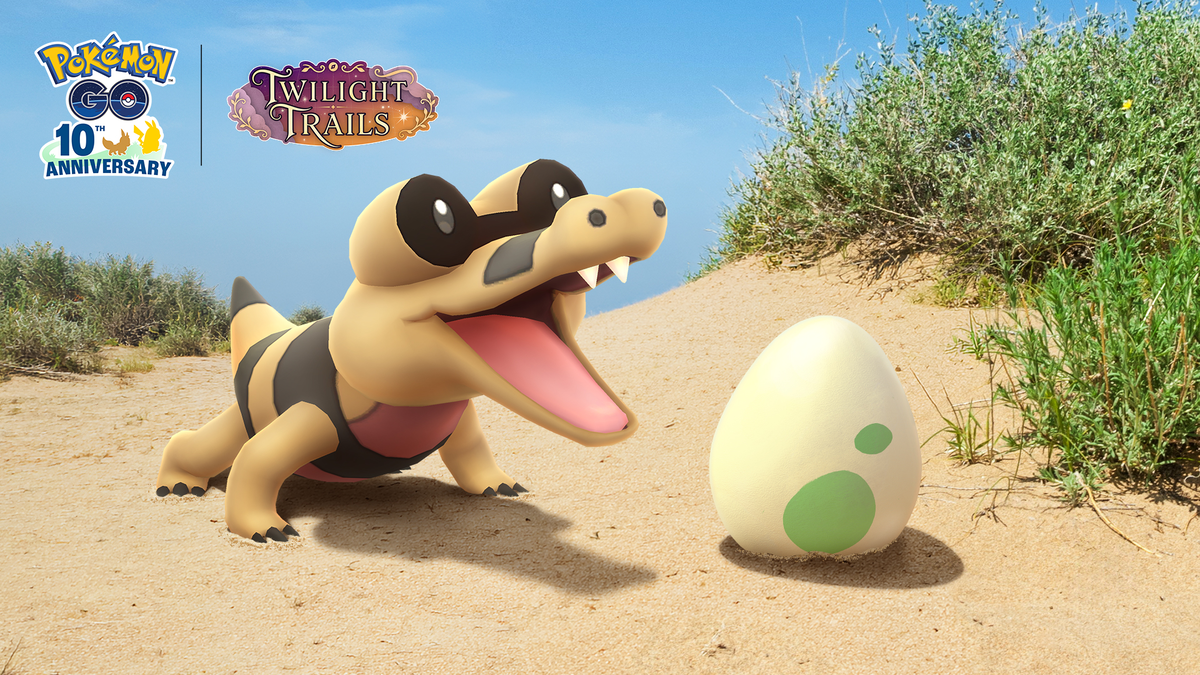 Immagine di Pokémon GO: domani il Sandile Hatch Day, con più possibilità di trovarlo cromatico