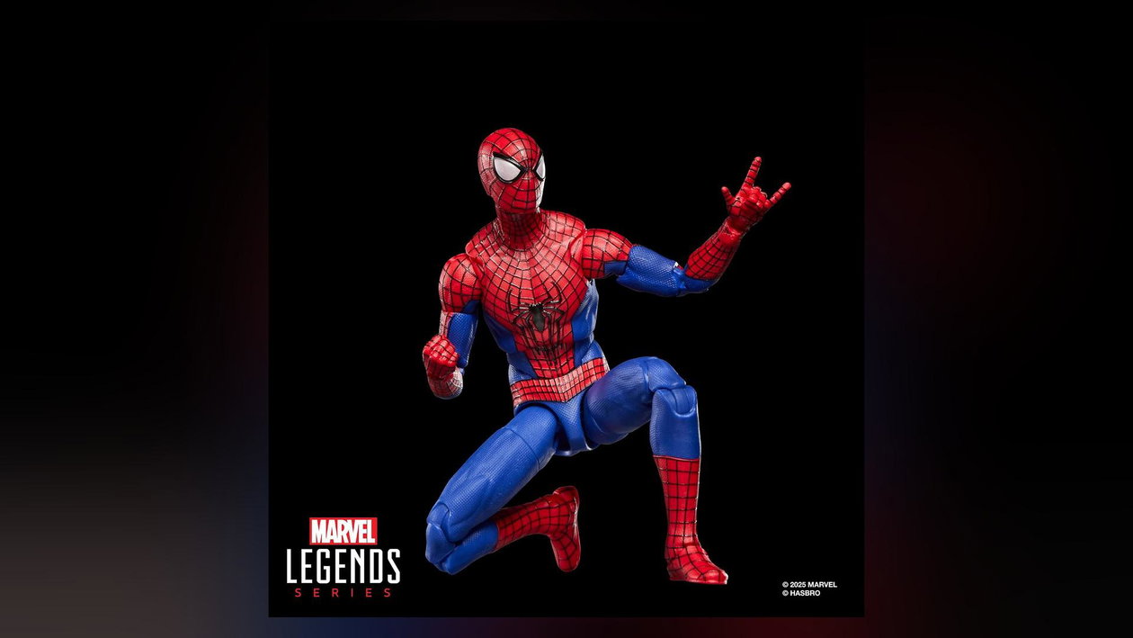 Immagine di The Amazing Spider-Man Marvel Legends a 34,99€, scegli tu la posa da film