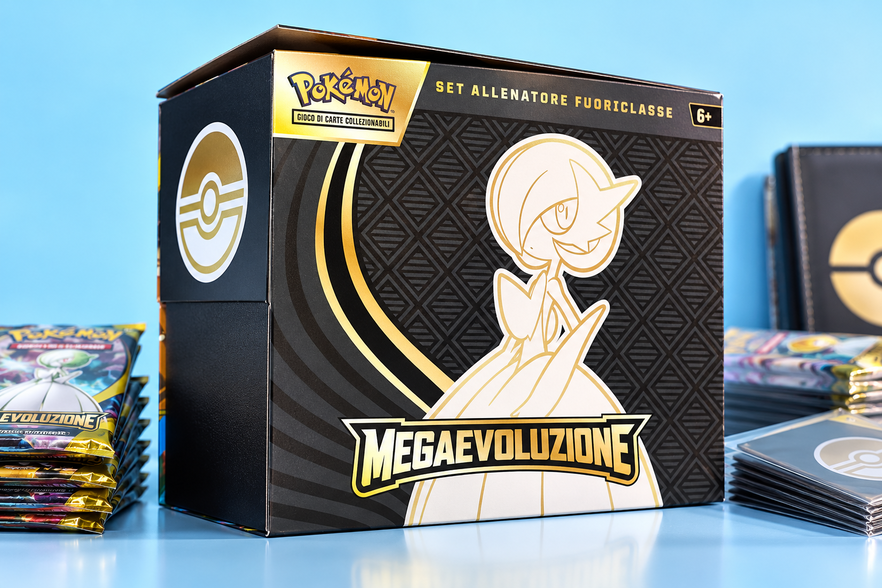 Pokémon Megaevoluzione, il cofanetto con nove buste a 50,82€: minimo di sempre