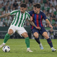 Copertina di Dove vedere Betis-Barcellona oggi 17 ottobre: orario, TV e streaming