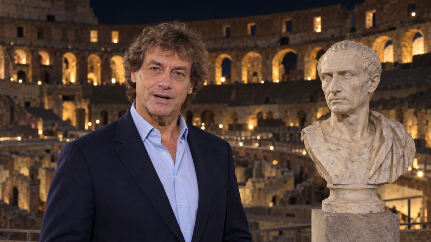 Dove vedere Alberto Angela racconta Giulio Cesare stasera 18 ottobre: orario, TV e streaming