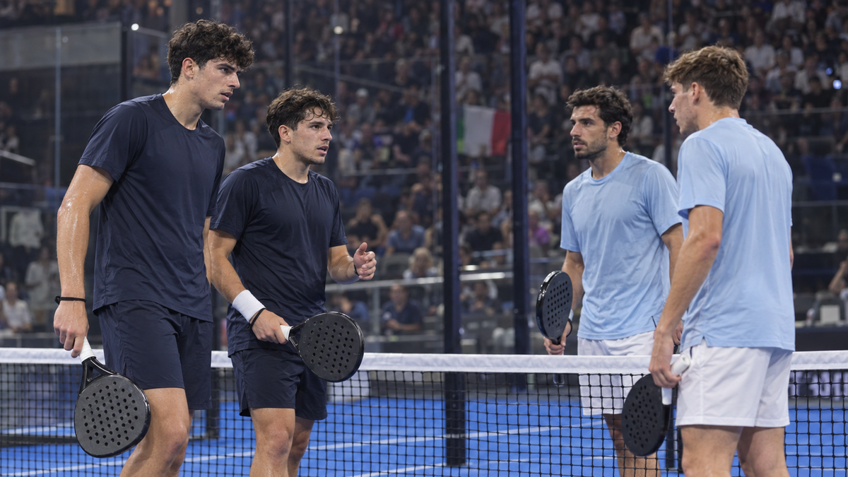 Immagine di Dove vedere Milano Premier Padel P1 oggi: orario, TV e streaming della finale Coello/Tapia-Lebron/Augsburger