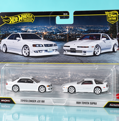 Copertina di Due Toyota da collezione per 23,98€ con Hot Wheels Premium Touge
