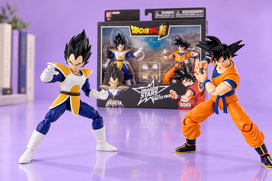 Bandai Dragon Stars, Goku e Vegeta pronti alla sfida a 39,99€