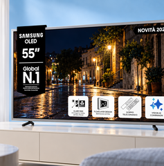 Copertina di Samsung OLED S99H da 2.499€ a 1.799€, neri assoluti per le serate cinema