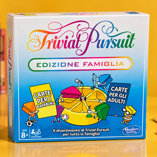 Hasbro Trivial Pursuit Famiglia al -58%, 2.400 domande per sfidarsi insieme