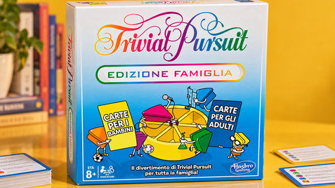 Hasbro Trivial Pursuit Famiglia al -58%, 2.400 domande per sfidarsi insieme