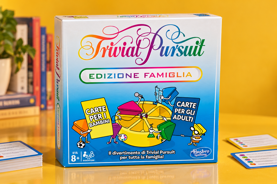 Hasbro Trivial Pursuit Famiglia al -58%, 2.400 domande per sfidarsi insieme
