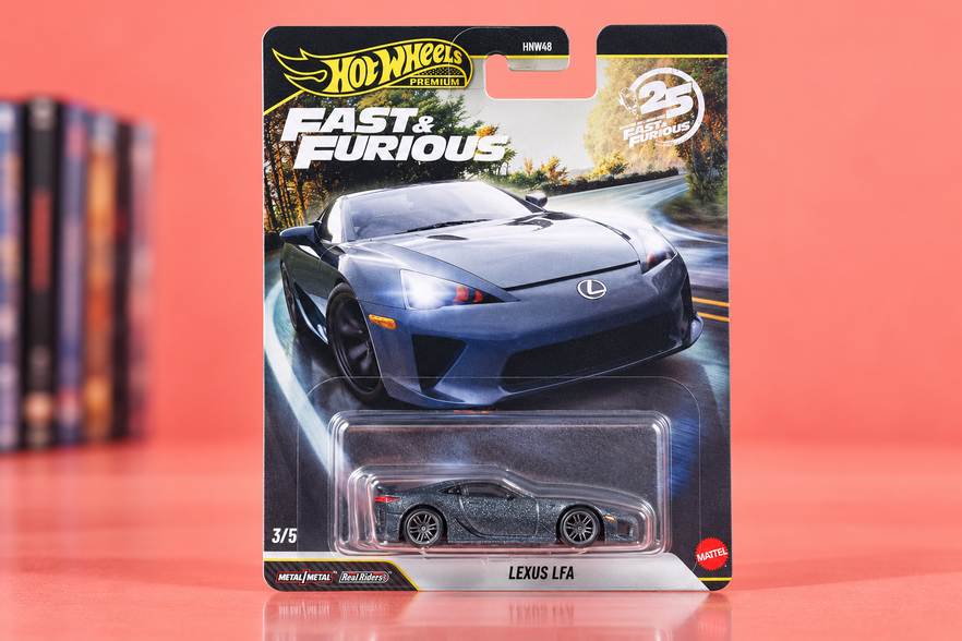Hot Wheels Lexus LFA di Fast & Furious a 15,99€, metallo da collezione