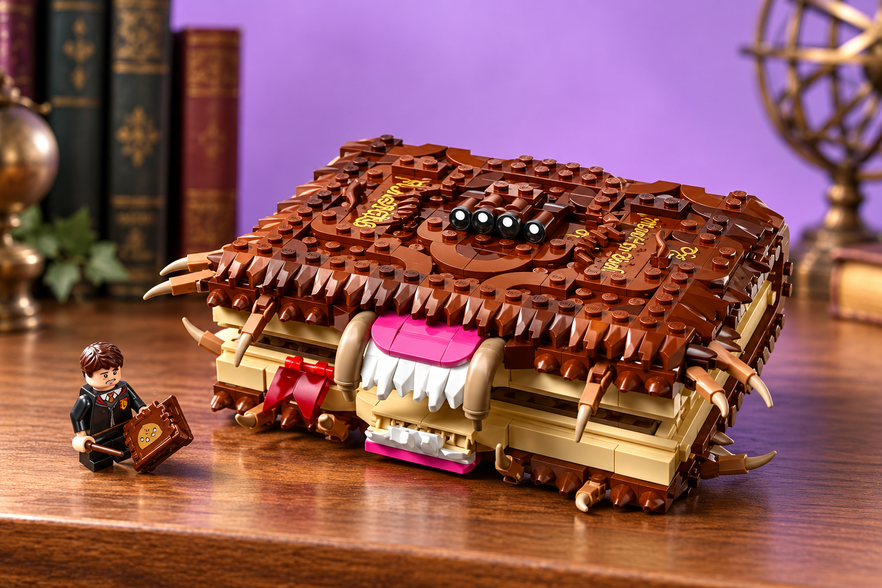 Il Libro Mostro LEGO Harry Potter costa 39,99€, mai così poco