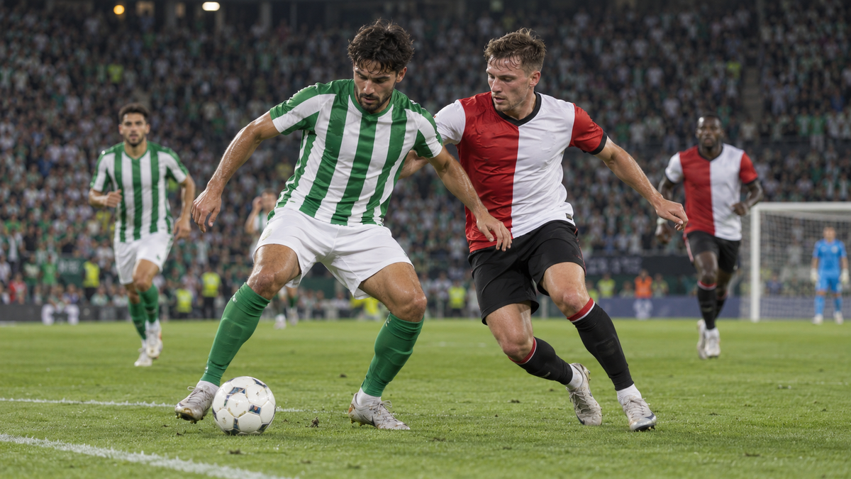 Immagine di Dove vedere Real Betis–Feyenoord di Champions League oggi: orario, canale e streaming