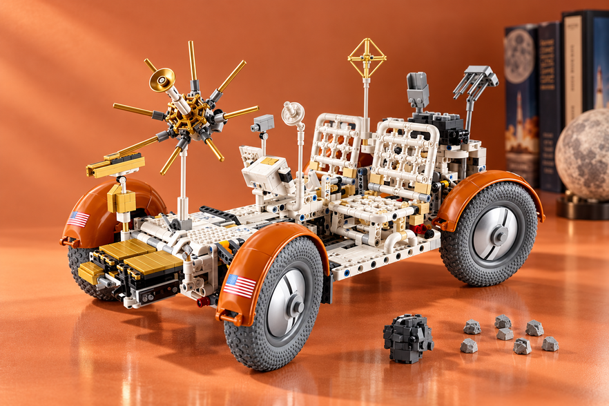 Ricostruisci Apollo 17 con il rover LEGO Technic NASA, ora a 189,34€
