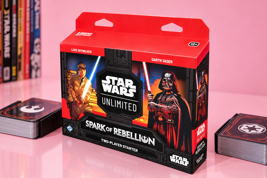 Star Wars Unlimited, Luke contro Vader con due mazzi pronti a 28€