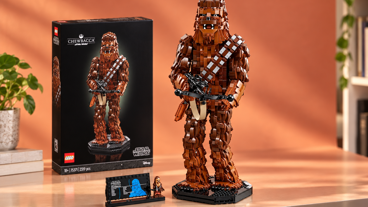 Immagine di Costruisci un Wookiee da 46 cm con LEGO Star Wars Chewbacca a 192,25€
