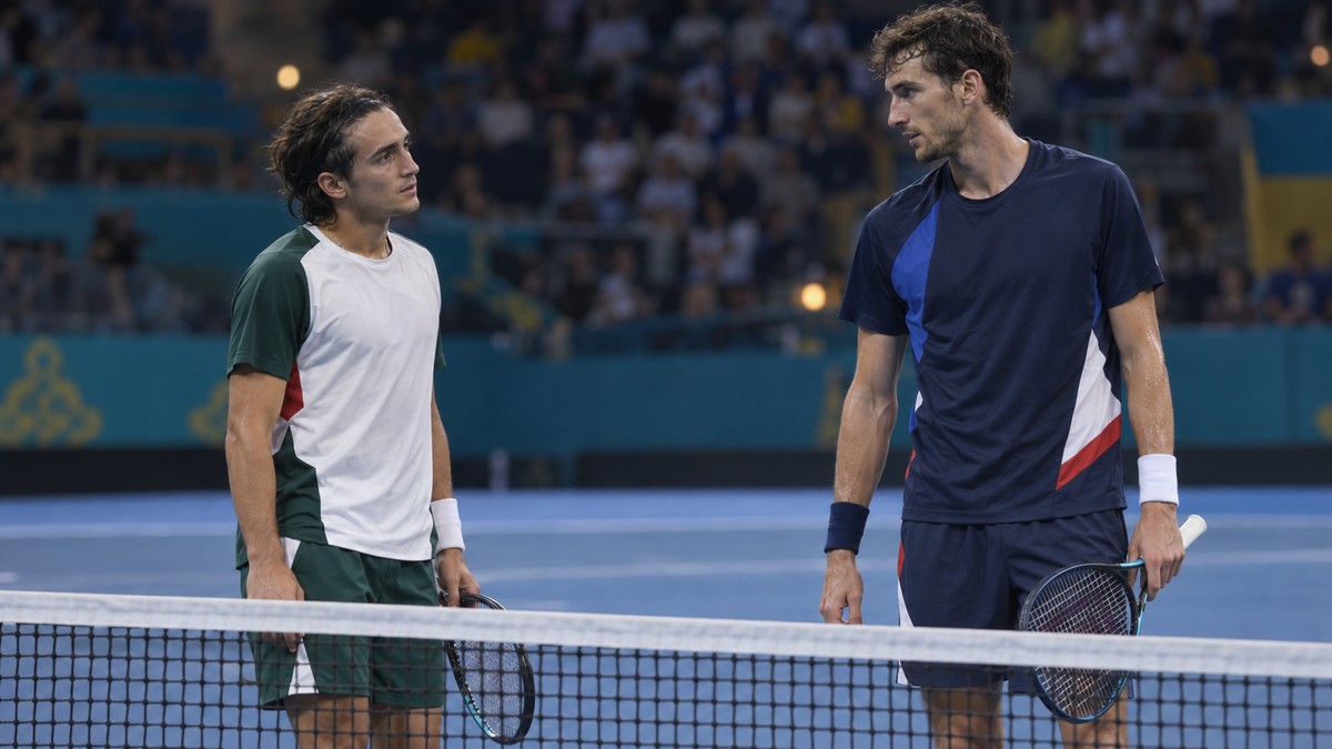 Immagine di Dove vedere Mattia Bellucci-Terence Atmane oggi: orario, TV e streaming degli ottavi ATP Almaty