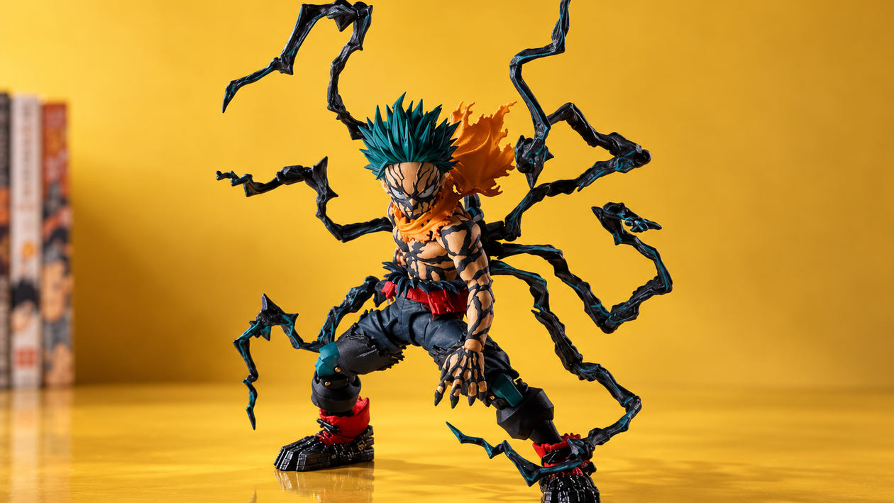 Immagine di Deku S.H.Figuarts di Tamashii Nations a 77€ per esporlo come nell’anime