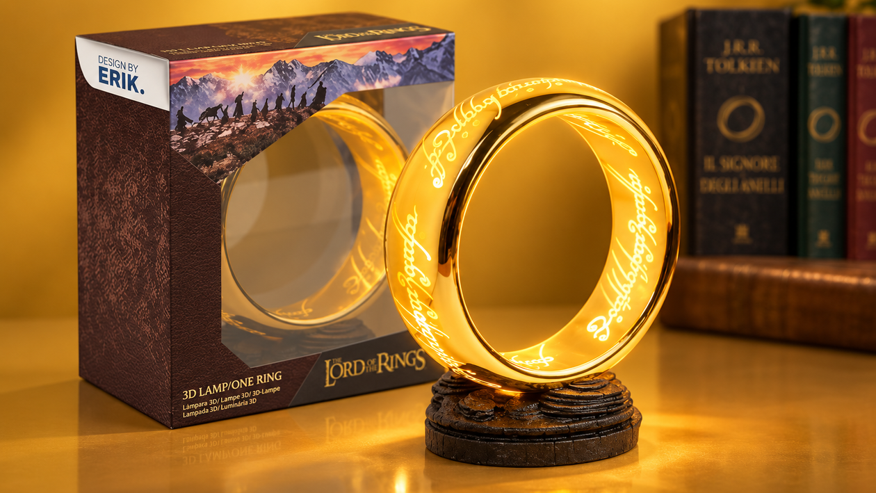 Immagine di La lampada Anello di Sauron di Grupo Erik a 45,90€ per le tue maratone fantasy