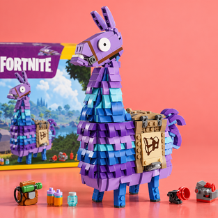 LEGO Fortnite, 27,99€ per costruire ed esporre l’iconico Lama delle scorte