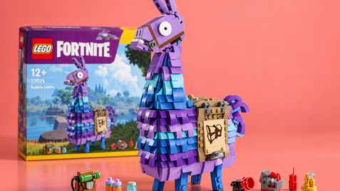 LEGO Fortnite, 27,99€ per costruire ed esporre l’iconico Lama delle scorte