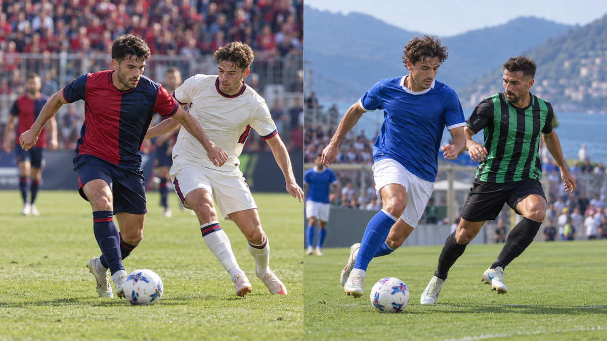 Immagine di Dove vedere Cagliari-Bologna e Como-Sassuolo oggi 24 ottobre: orario, TV e streaming