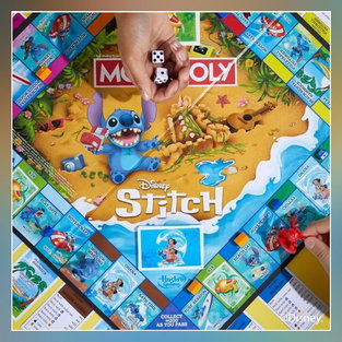 Monopoly Disney Stitch a 23,50€: affitta le spiagge con il tuo alieno preferito