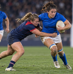 Copertina di Dove vedere USA-Italia di rugby femminile oggi 24 ottobre: orario, TV e streaming