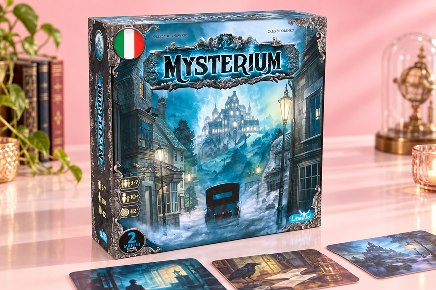 Asmodee Mysterium sotto i 30€, il giallo si risolve tutti insieme